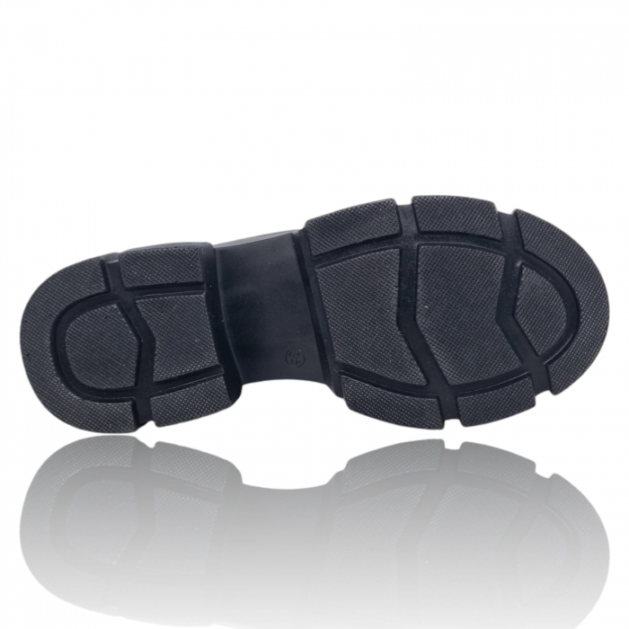 Pantofi Damă Casual Din Piele Naturală Neagră 5285 [5]