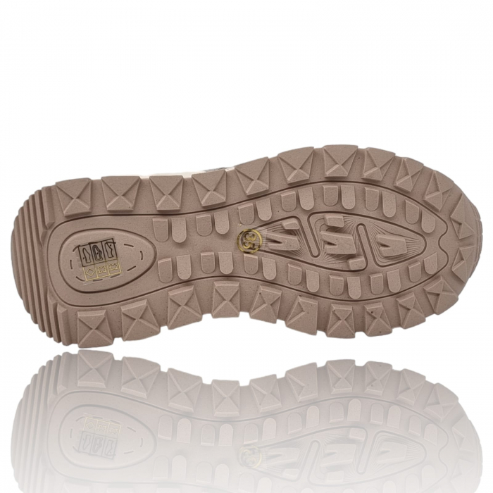Pantofi Damă Casual Confort Din Piele Naturală Crem 5277 [5]