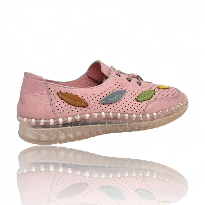 Pantofi Damă Casual Confort Din Piele Fdt 5112 [4]