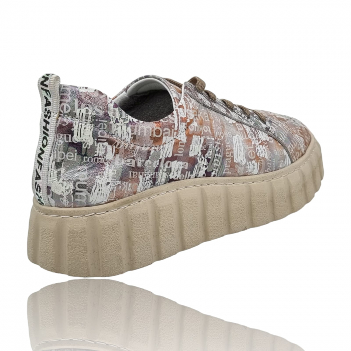 Pantofi Damă Casual Confort Din Piele Fdt 5117 [4]