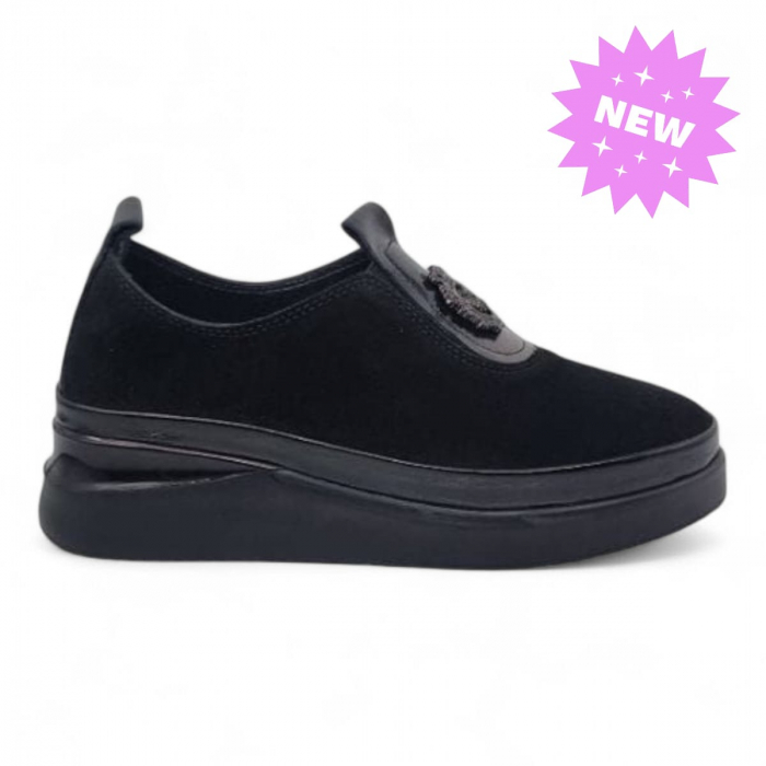 Pantofi Damă Casual Confort Din Piele Naturală 5309 [1]