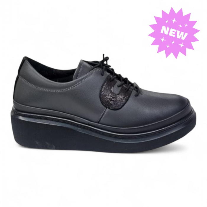 Pantofi Damă Casual Confort Din Piele Naturală 5313 [1]