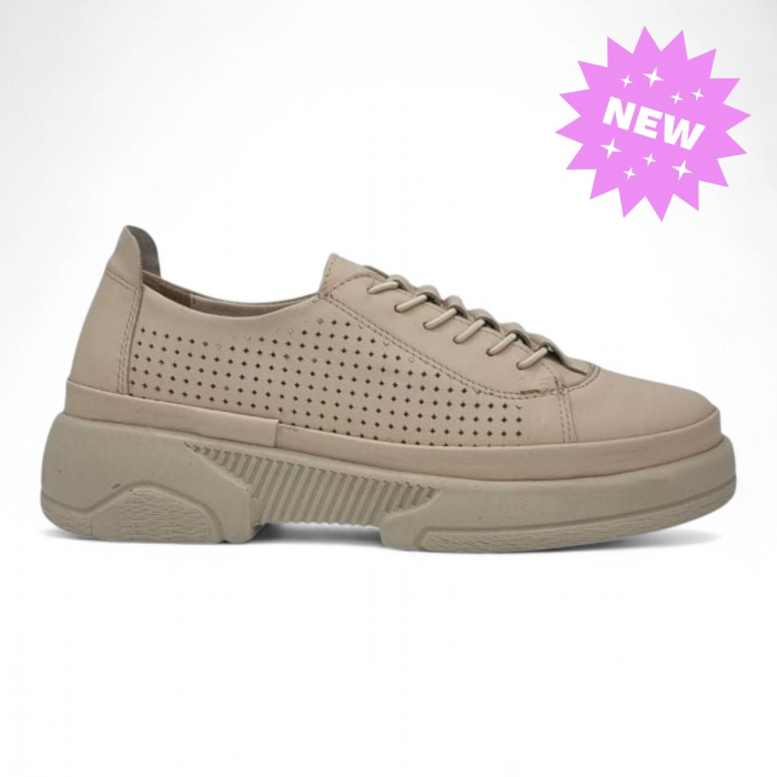 Pantofi Damă Casual Confort Din Piele Naturală 5320 [1]