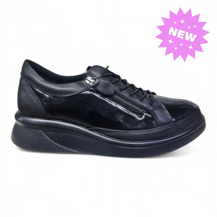 Pantofi Damă Casual Confort Din Piele Naturală 5321 [1]