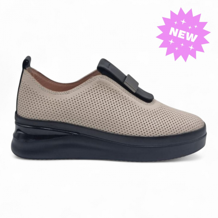 Pantofi Damă Casual Confort Din Piele Naturală 5322 [1]
