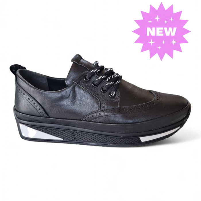 Pantofi Damă Casual Confort Din Piele Naturală 5324 [1]