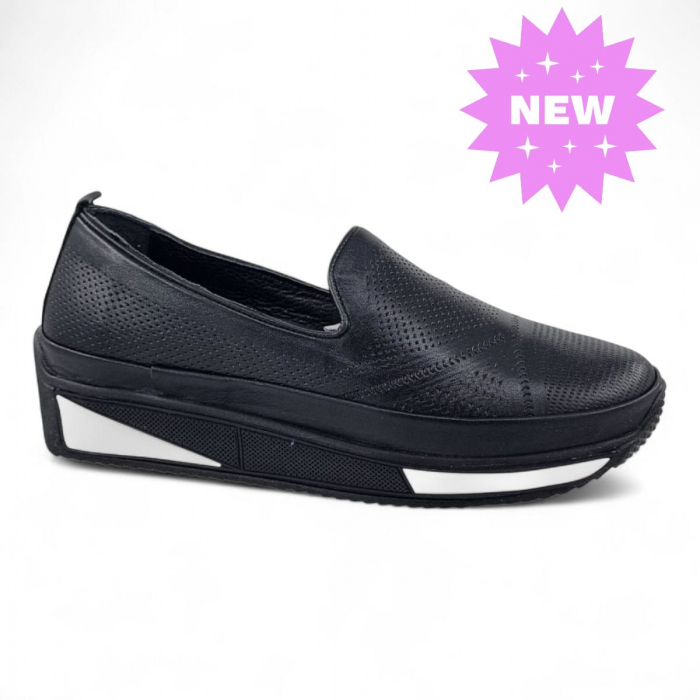 Pantofi Damă Casual Confort Din Piele Naturală 5328 [1]