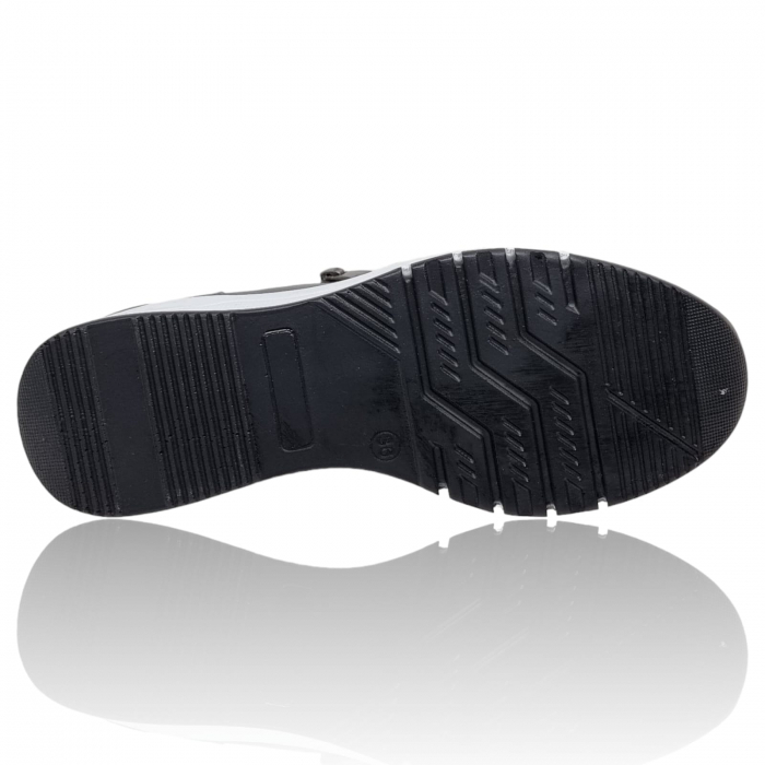 Pantofi Damă Casual Confort Din Piele Naturală Blue 5020 [6]