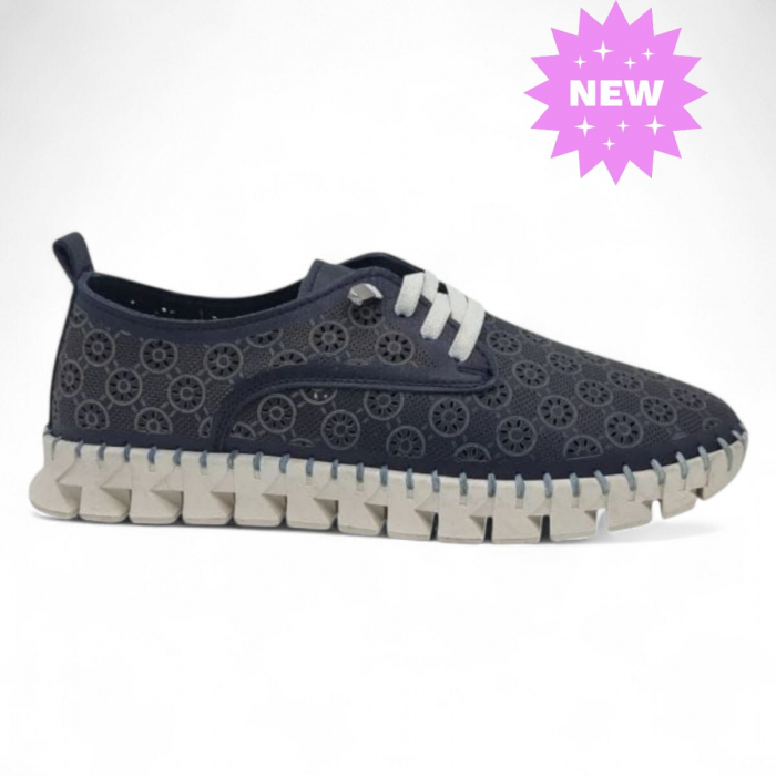 Pantofi Damă Casual Confort Din Piele Naturală 5306 [1]