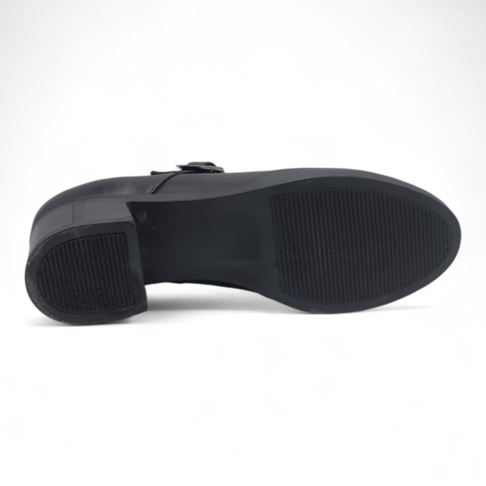 Pantofi Damă Casual Confort Din Piele Naturală Neagră 25447 [7]