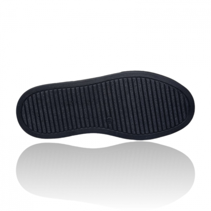 Pantofi Damă Casual Confort Din Piele Naturală Neagră 5070 [8]