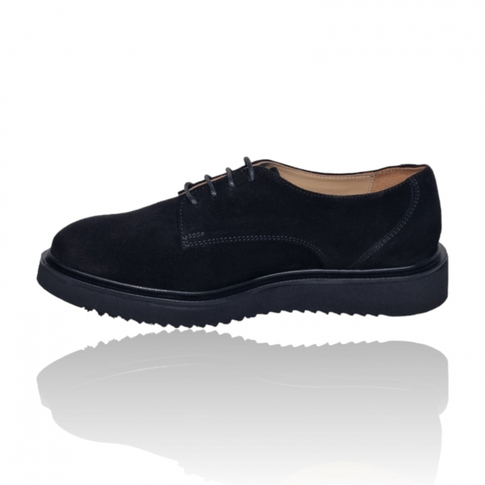 Pantofi Damă Casual Confort Din Piele Naturală Neagră 5069 [2]