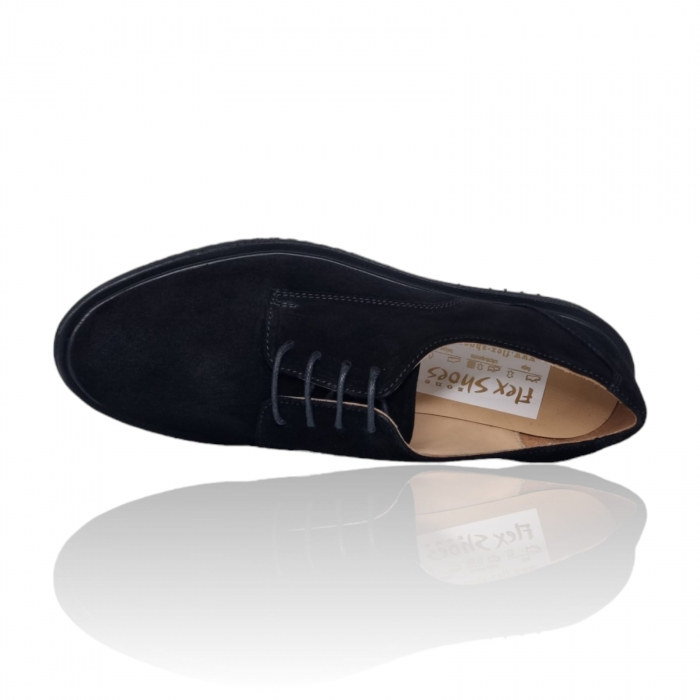 Pantofi Damă Casual Confort Din Piele Naturală Neagră 5069 [4]