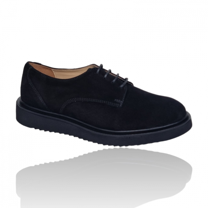 Pantofi Damă Casual Confort Din Piele Naturală Neagră 5069 [5]