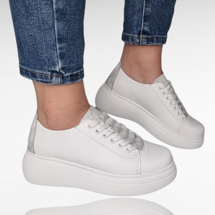 Pantofi Damă Casual Confort Din Piele 5136 [3]