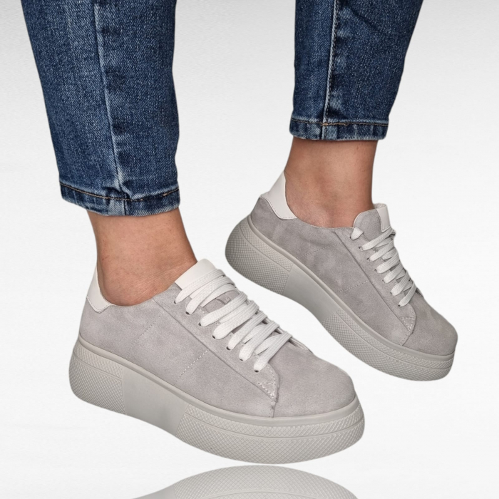 Pantofi Damă Casual Confort Din Piele 5140 [3]