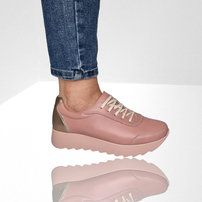 Pantofi Damă Casual Confort Din Piele 5145 [3]