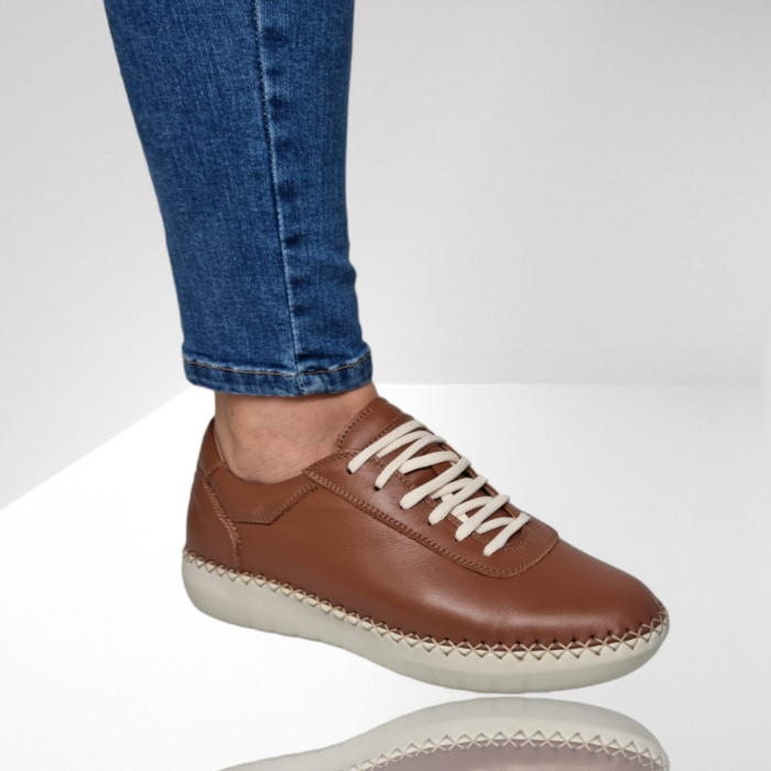 Pantofi Damă Casual Confort Din Piele 5148 [3]