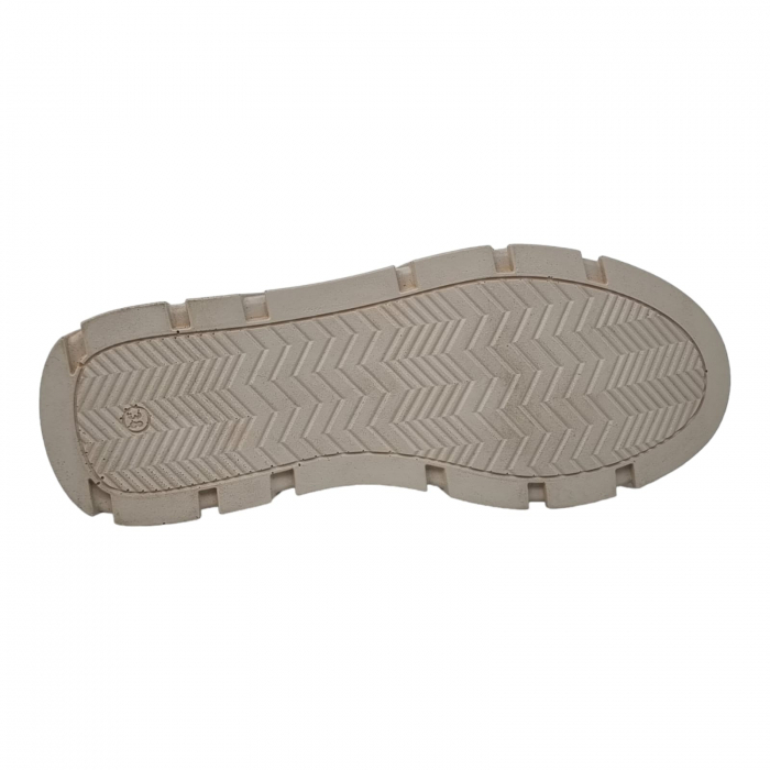 Pantofi Damă Casual Confort Din Piele Naturală Nude  5149 [5]