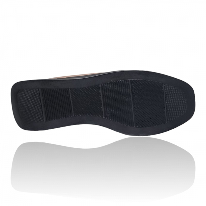 Pantofi Damă Casual Confort Din Piele Naturala Pudra 5109 [6]