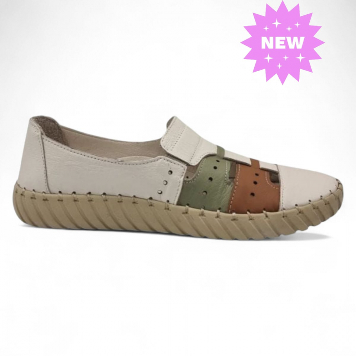 Pantofi Damă Casual Din Piele Naturală 4014 [1]