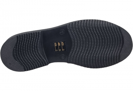 Pantofi Damă Casual Din Piele Naturală Lăcuită Neagră 5094 [6]