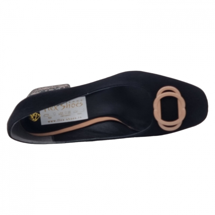 Pantofi Damă Eleganți Din Piele Naturală 15010 [5]