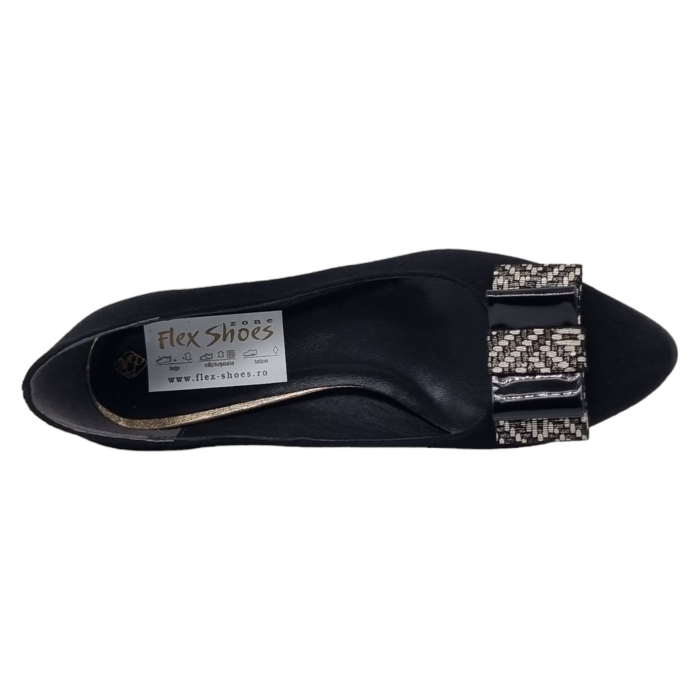 Pantofi Damă Eleganți Din Piele Naturală 15011 [5]
