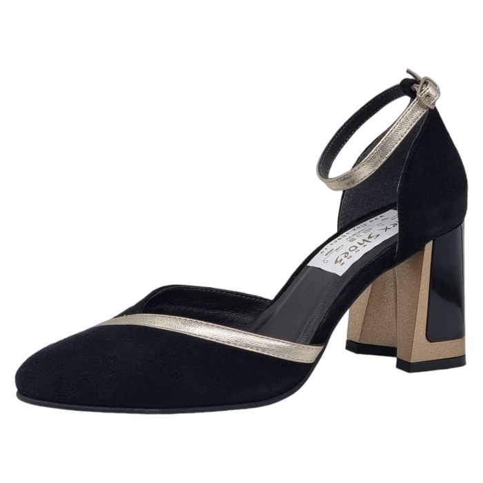 Pantofi Damă Eleganți Din Piele Naturală 15012 [2]