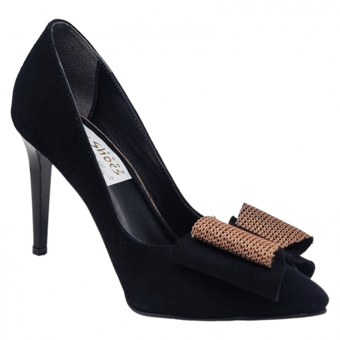 Pantofi Damă Eleganți Din Piele Naturală 15019 [4]