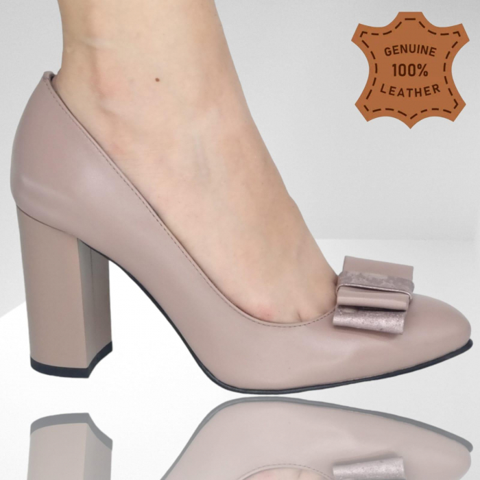 Pantofi Damă Eleganți Din Piele Naturală 15025 [2]