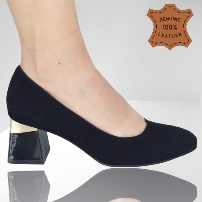 Pantofi Damă Eleganți Din Piele Naturală 15026 [2]