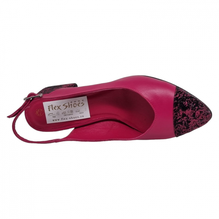 Pantofi Damă Eleganți Din Piele Naturală 15032 [4]