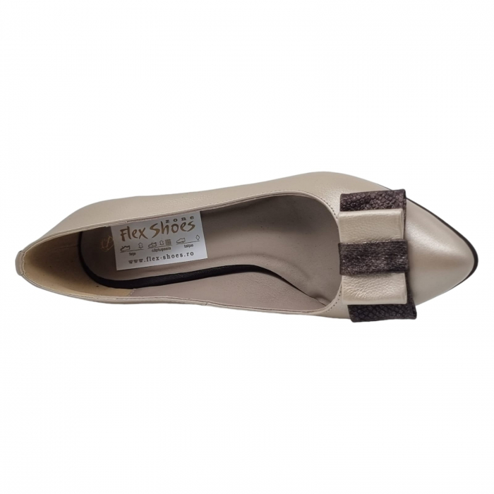 Pantofi Damă Eleganți Din Piele Naturală 15038 [2]