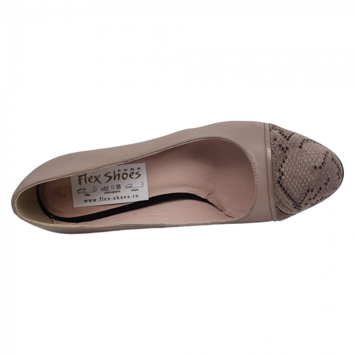 Pantofi Damă Eleganți Din Piele Naturală 15050 [2]