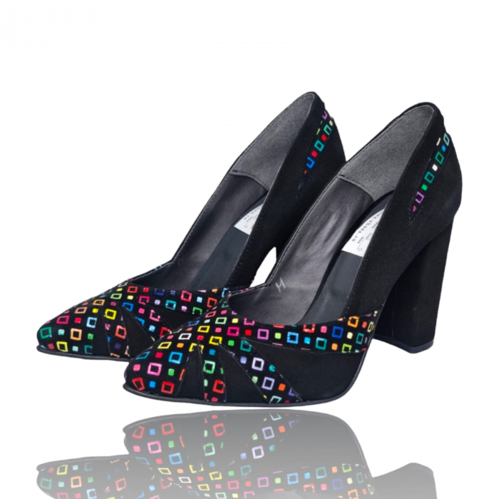 Pantofi Damă Eleganți Din Piele Naturală 15072 [4]