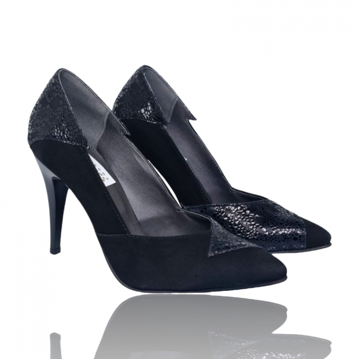 Pantofi Damă Eleganți Din Piele Naturală 15073 [2]