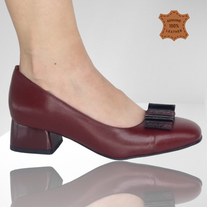 Pantofi Damă Eleganți Din Piele Naturală 15085 [8]