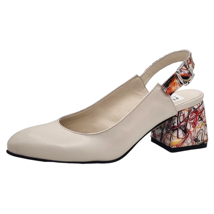 Pantofi Damă Eleganți Din Piele Naturală 15086 [4]