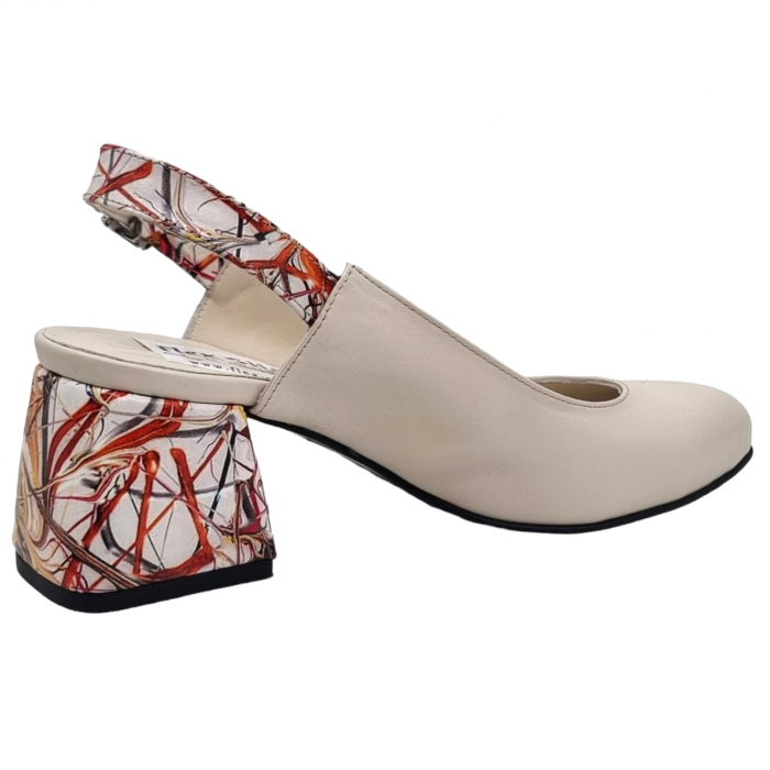Pantofi Damă Eleganți Din Piele Naturală 15086 [5]