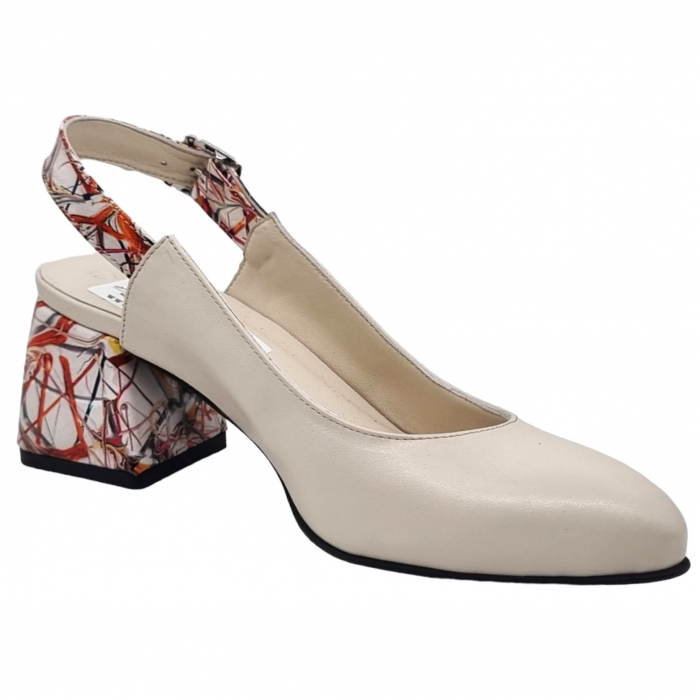 Pantofi Damă Eleganți Din Piele Naturală 15086 [2]