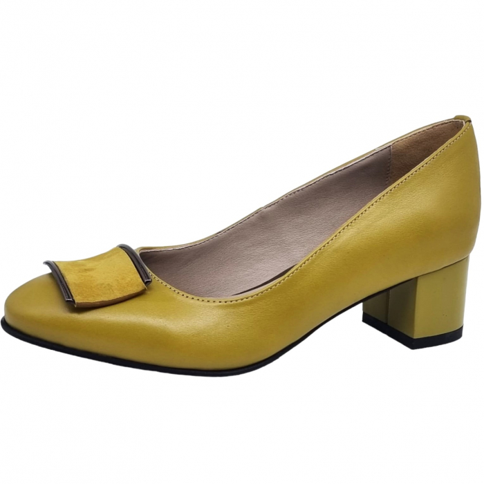 Pantofi Damă Eleganți Din Piele Naturală 15088 [3]