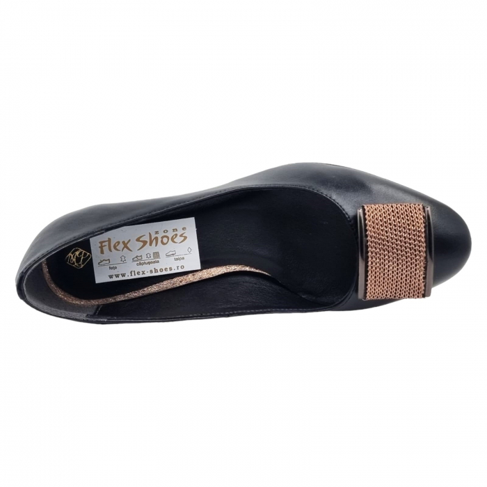 Pantofi Damă Eleganți Din Piele Naturală 15089 [5]