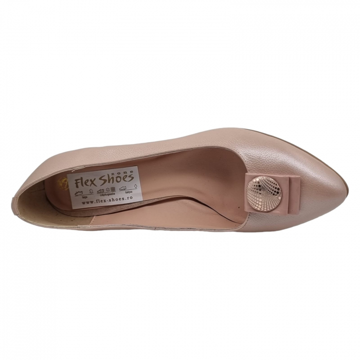 Pantofi Damă Eleganți Din Piele Naturală 15091 [6]