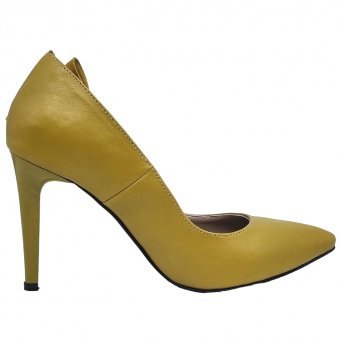 Pantofi Damă Eleganți Din Piele Naturală 15099 [4]