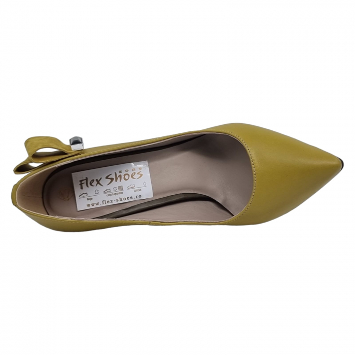 Pantofi Damă Eleganți Din Piele Naturală 15099 [5]
