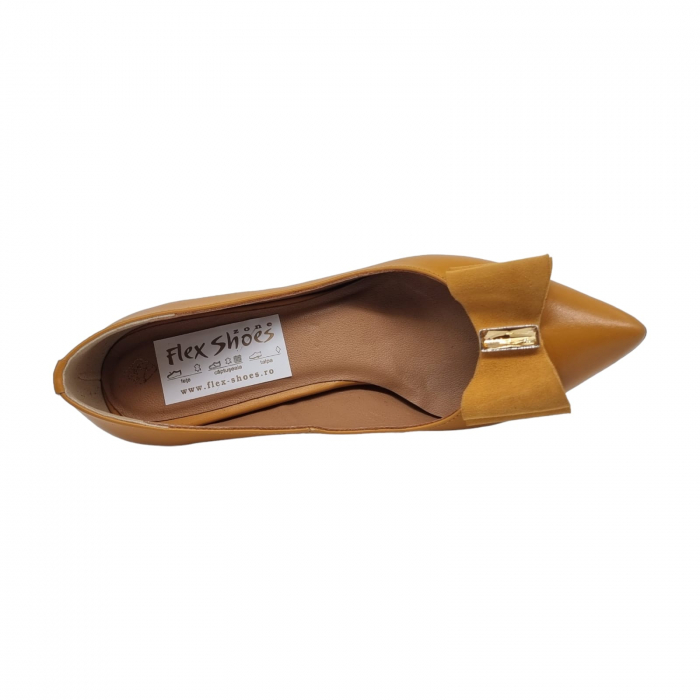 Pantofi Damă Eleganți Din Piele Naturală 16008 [3]