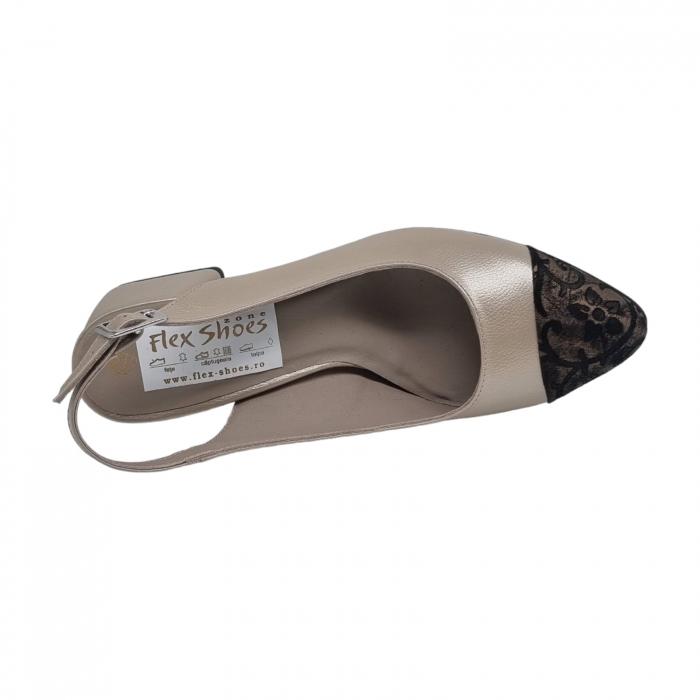 Pantofi Damă Eleganți Din Piele Naturală 16009 [6]