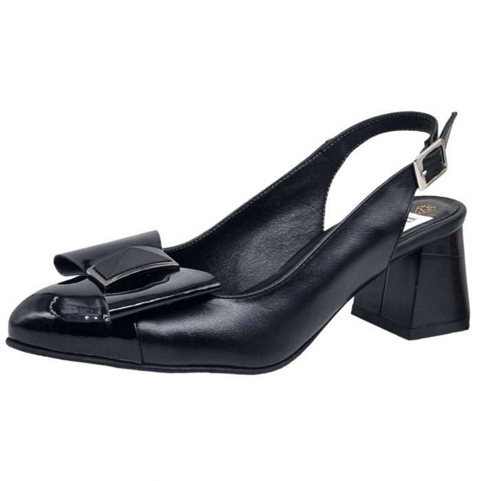 Pantofi Damă Eleganți Din Piele Naturală 16001 [3]