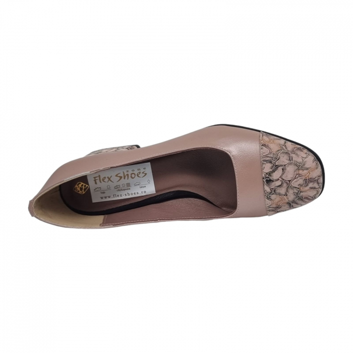 Pantofi Damă Eleganți Din Piele Naturală 16014 [3]